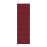 Vidaxx Plissee-Rollo 65x200 cm, Stoffbreite 64,4 cm, bordeauxrot - afbeelding 2
