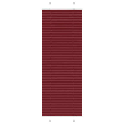 Vidaxx Plissee-Rollo 70x200 cm Stoffbreite 69,4 cm Burgunderrot