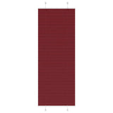 Vidaxx Plissee-Rollo 80x200 cm Stoffbreite 79,4 cm Burgunderrot - afbeelding 2
