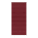 Vidaxx Plissee-Rollo 100 x 200 cm, Stoffbreite 99,4 cm, Burgunderrot - afbeelding 2