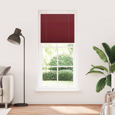 Vidaxx Plissee-Rollo 100 x 200 cm, Stoffbreite 99,4 cm, Burgunderrot