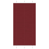 Vidaxx Plissee-Rollo 105x200cm Stoffbreite 104,4cm Burgunderrot - afbeelding 2