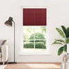 Vidaxx Plissee-Rollo 110x200cm, Stoffbreite 109,4cm, Burgunderrot