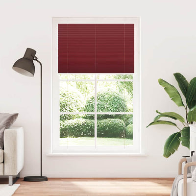 Vidaxx Plissee-Rollo 120 x 200 cm, Stoffbreite 119,4 cm, Burgunderrot