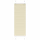 Vidaxx Plissee-Rollo 50x100 cm Stoffbreite 49,4 cm Polyester Creme