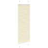 Vidaxx Plissee-Rollo 50x100 cm Stoffbreite 49,4 cm Polyester Creme