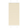 Vidaxx Plissee-Rollo 55x100 cm Stoffbreite 54,4 cm Polyester Creme