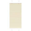 Vidaxx Plissee-Rollo 60x100 cm Stoffbreite 59,4 cm Polyester Creme
