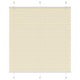 Vidaxx Plissee-Rollo 115x100cm Stoffbreite 114,4cm Polyester Creme