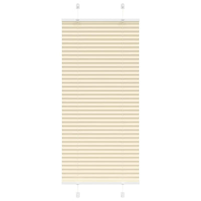 Vidaxx Plissee-Rollo 65x150 cm Stoffbreite 64,4 cm Polyester Creme