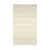 Vidaxx Plissee-Rollo 70x150 cm Stoffbreite 69,4 cm Polyester Creme - afbeelding 2
