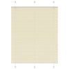 Vidaxx Plissee-Rollo 105x150cm Stoffbreite 104,4cm Polyester Creme