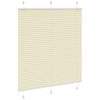 Vidaxx Plissee-Rollo 120x150cm Stoffbreite 119,4cm Polyester Creme