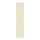 Vidaxx Plissee-Rollo 40x200 cm Stoffbreite 39,4 cm Polyester Creme