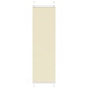 Vidaxx Plissee-Rollo 65x200 cm Stoffbreite 64,4 cm Polyester Creme