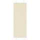 Vidaxx Plissee-Rollo 75x200 cm Stoffbreite 74,4 cm Polyester Creme