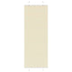 Vidaxx Plissee-Rollo 80x200 cm Stoffbreite 79,4 cm Polyester Creme