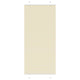 Vidaxx Plissee-Rollo 90x200 cm Stoffbreite 89,4 cm Polyester Creme