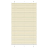Vidaxx Plissee-Rollo 115x200cm Stoffbreite 114,4cm Polyester Creme - afbeelding 2