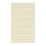 Vidaxx Plissee-Rollo 120x200cm Stoffbreite 119,4cm Polyester Creme - afbeelding 2