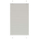 Vidaxx Plissee-Vorhang 70x100 cm, Stoffbreite 69,4 cm Polyester