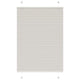 Vidaxx Plissee-Rollo 95x100 cm Stoffbreite 94,4 cm Polyester