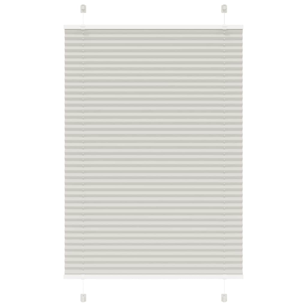 Vidaxx Plissee-Rollo 100x100 cm Stoffbreite 99,4 cm Polyester