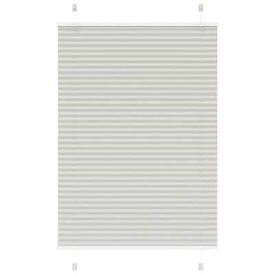 Vidaxx Plissee-Rollo 100x100 cm Stoffbreite 99,4 cm Polyester