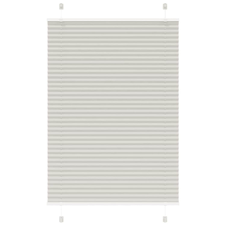 Vidaxx Plissee-Rollo 100x100 cm Stoffbreite 99,4 cm Polyester