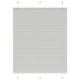 Vidaxx Plissee-Rollo 105x100 cm Stoffbreite 104,4 cm Polyester