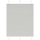 Vidaxx Plissee-Rollo 110x100 cm Stoffbreite 109,4 cm Polyester