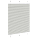 Vidaxx Plissee-Rollo 110x100 cm Stoffbreite 109,4 cm Polyester - afbeelding 3