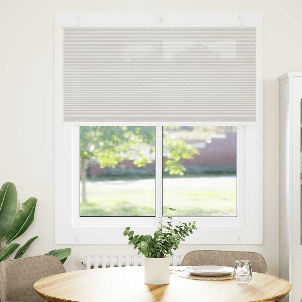 Vidaxx Plissee-Rollo 115x100 cm Stoffbreite 114,4 cm Polyester