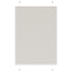 Vidaxx Plissee-Rollo 85x150 cm, Stoffbreite 84,4 cm Polyester
