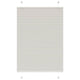 Vidaxx Plissee-Rollo 95x150 cm, Stoffbreite 94,4 cm Polyester
