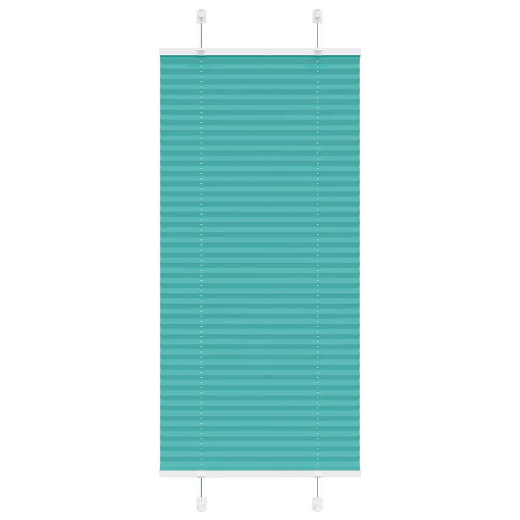 Vidaxx Plisseevorhang 65x100 cm Stoff 64,4 cm Polyester plissiert