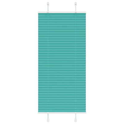 Vidaxx Plisseevorhang 65x100 cm Stoff 64,4 cm Polyester plissiert