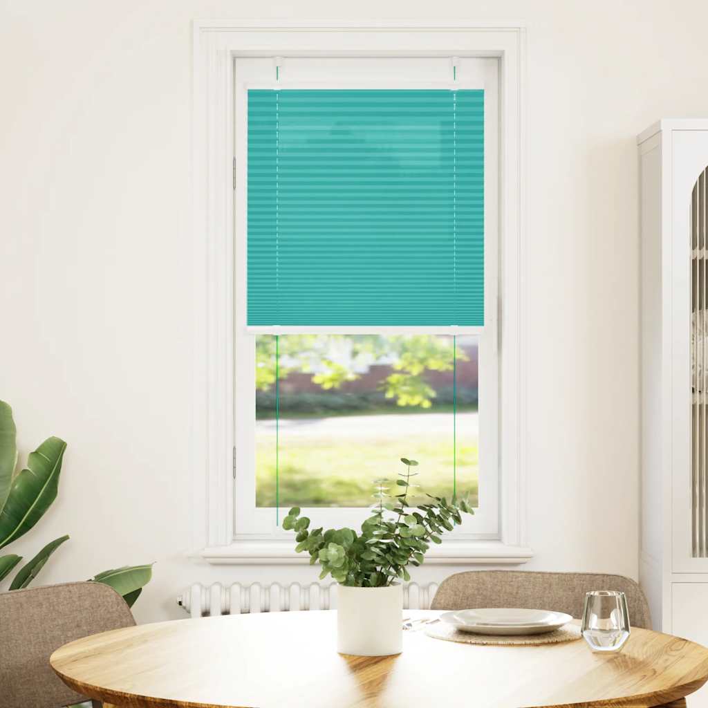 Vidaxx Plisseevorhang 65x100 cm Stoff 64,4 cm Polyester plissiert