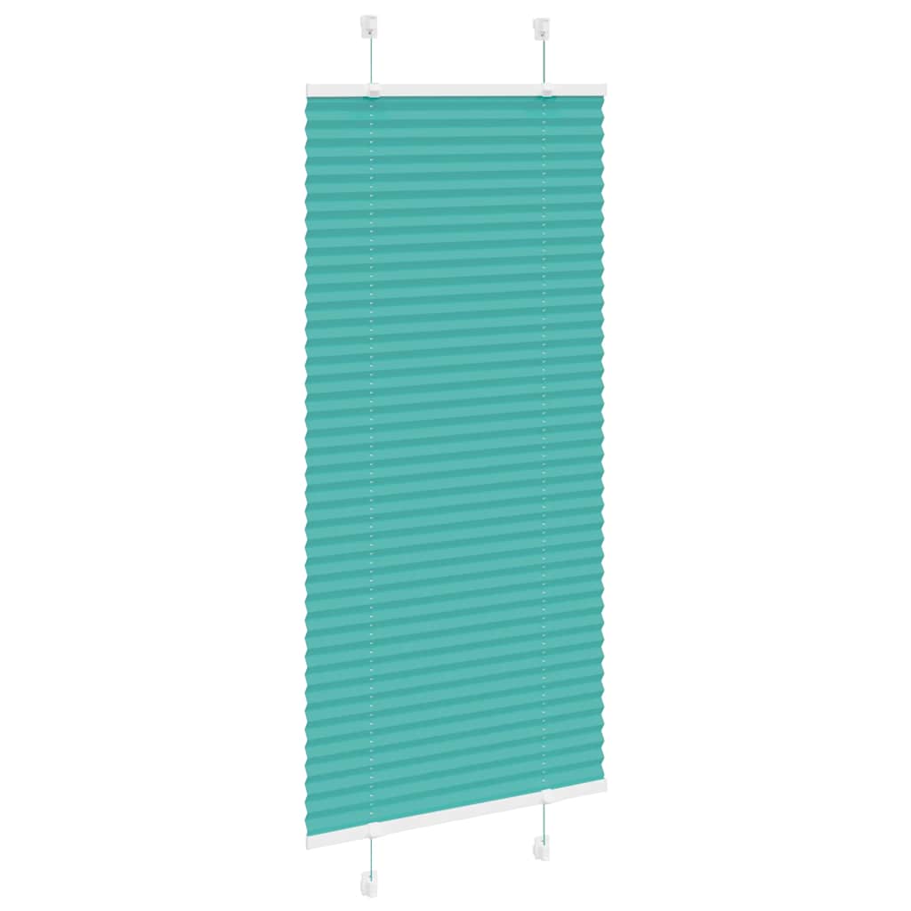 Vidaxx Plisseevorhang 65x100 cm Stoff 64,4 cm Polyester plissiert