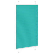 Vidaxx Plissee-Rollo 75x100 cm Stoffbreite 74,4 cm Petrolgrün - afbeelding 3