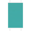 Vidaxx Plissee-Rollo 80x100 cm Stoffbreite 79,4 cm Petrolgrün
