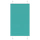 Vidaxx Plissee-Rollo 80x100 cm Stoffbreite 79,4 cm Petrolgrün