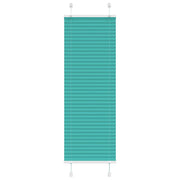 Vidaxx Plissee-Rollo 40x150 cm Stoffbreite 39,4 cm Petrolgrün - afbeelding 1