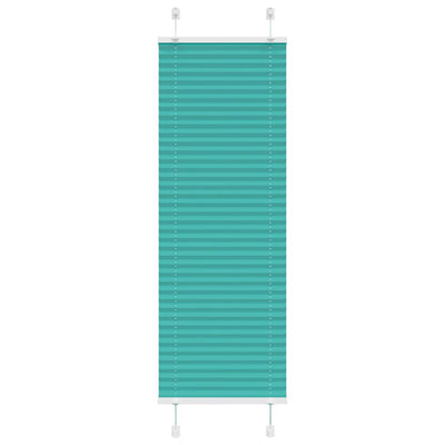 Vidaxx Plissee-Rollo 40x150 cm Stoffbreite 39,4 cm Petrolgrün