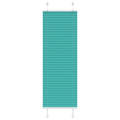 Vidaxx Plissee-Rollo 45x150 cm Stoffbreite 44,4 cm Petrolgrün