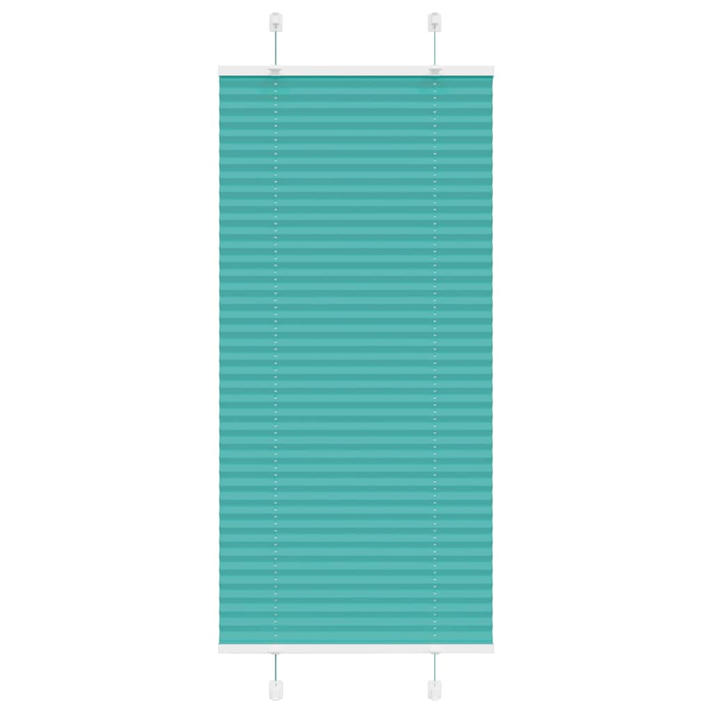 Vidaxx Plissee-Rollo 55x150 cm Stoffbreite 54,4 cm Petrolgrün