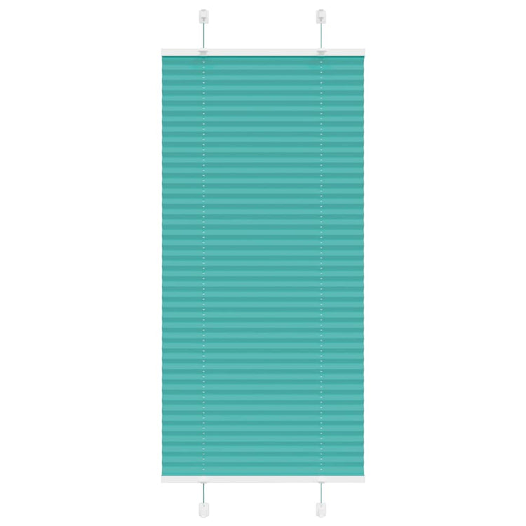 Vidaxx Plissee-Rollo 55x150 cm Stoffbreite 54,4 cm Petrolgrün