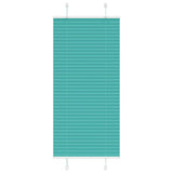 Vidaxx Plissee-Rollo 65x150 cm Stoffbreite 64,4 cm Petrolgrün - afbeelding 2