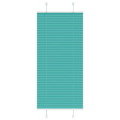 Vidaxx Plissee-Rollo 65x150 cm Stoffbreite 64,4 cm Petrolgrün