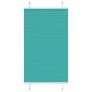 Vidaxx Plissee-Rollo 70x150 cm Stoffbreite 69,4 cm Petrolgrün - afbeelding 1